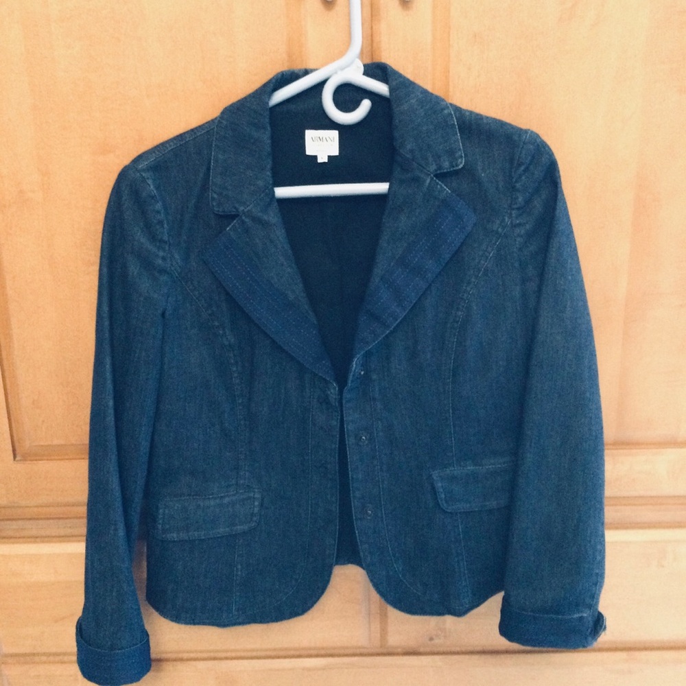Armani Collection Jean Jacket - image 5